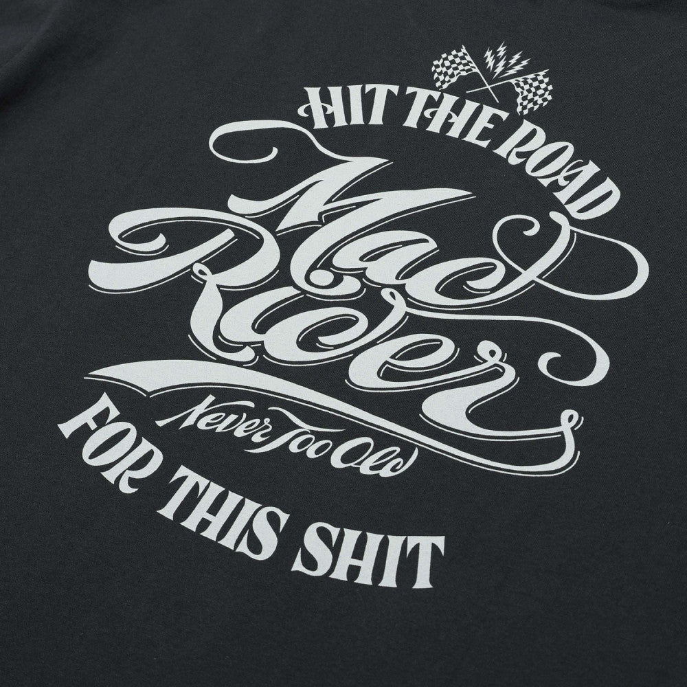 MADNESS MADRIDER MR-01 PRINT LS TEE-BLACK