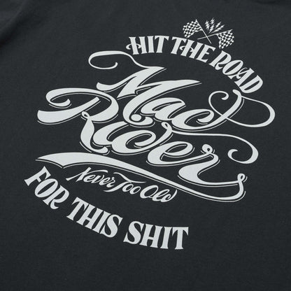 MADNESS MADRIDER MR-01 PRINT LS TEE-BLACK