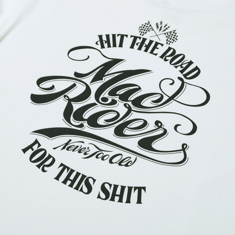 MADNESS MADRIDER MR-01 PRINT LS TEE-WHITE