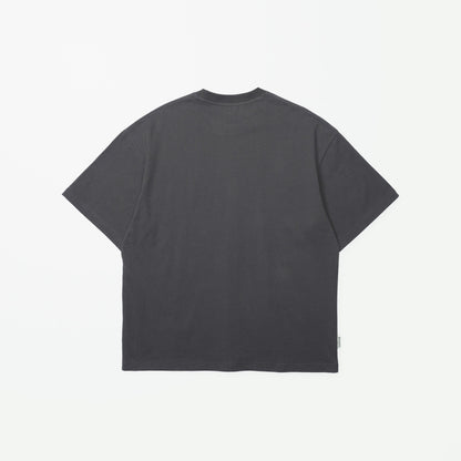 MADNESS MADRIDER PRINT TEE-CHARCOAL