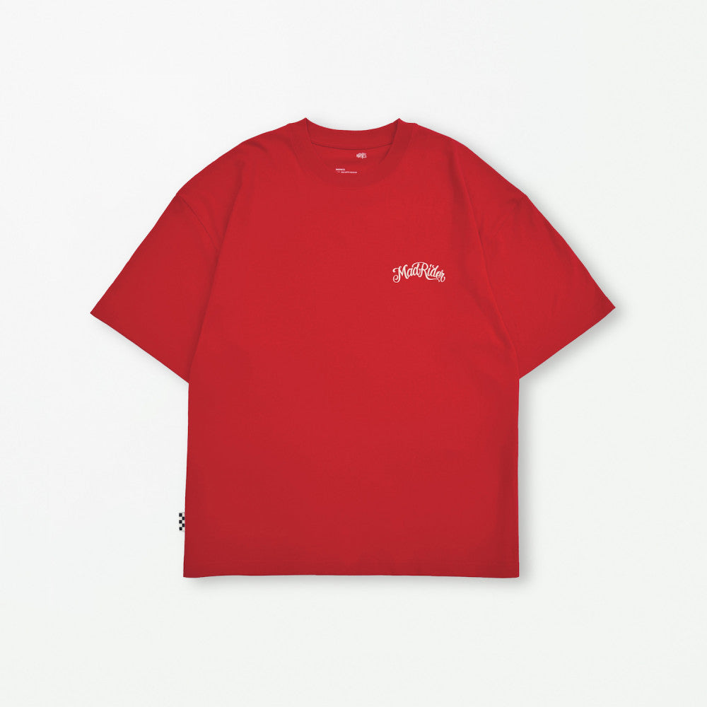 MADNESS MADRIDER PRINT TEE-RED