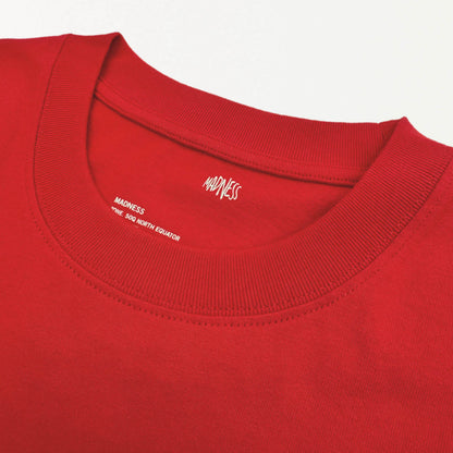 MADNESS MADRIDER PRINT TEE-RED