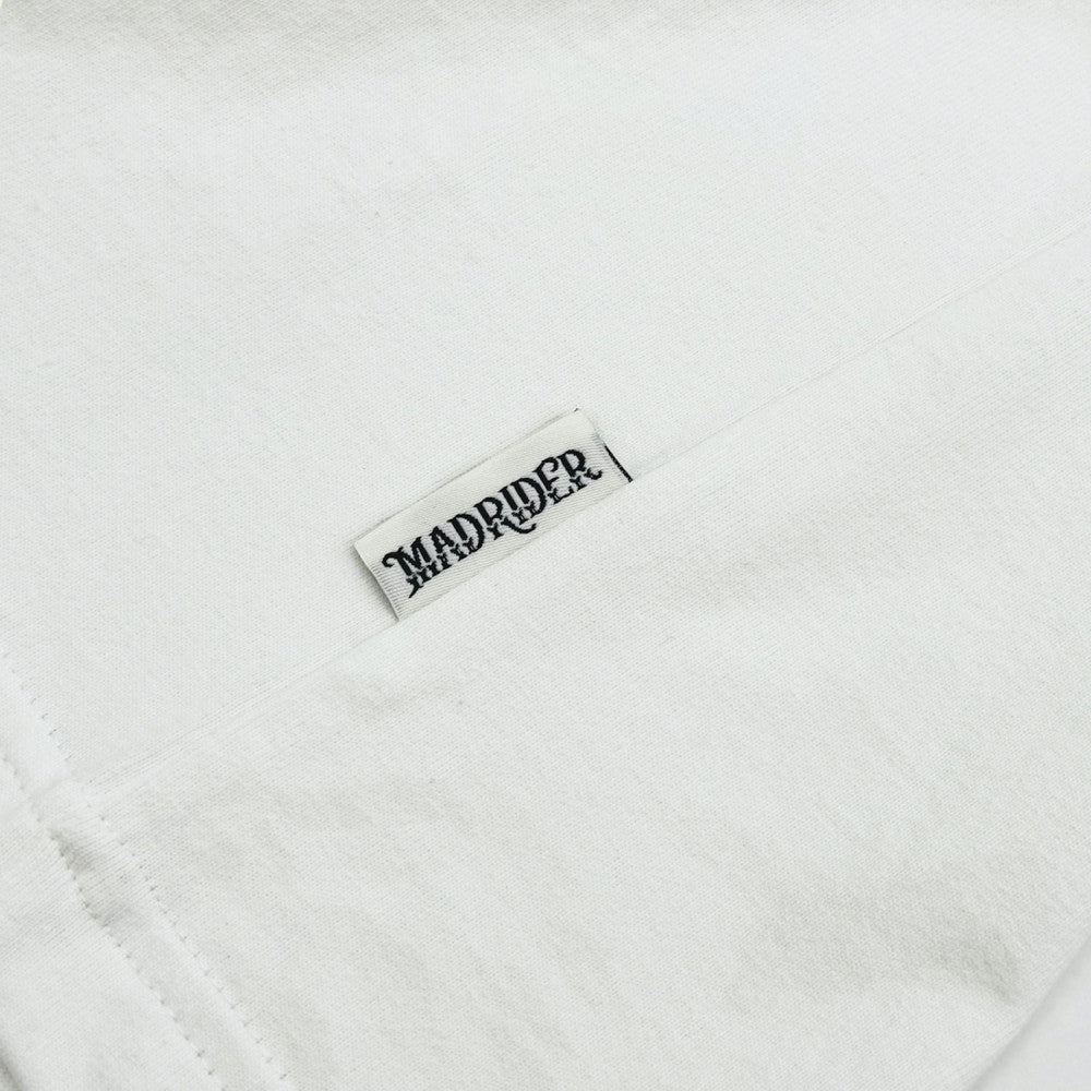 MADNESS MADRIDER PRINT TEE-WHITE