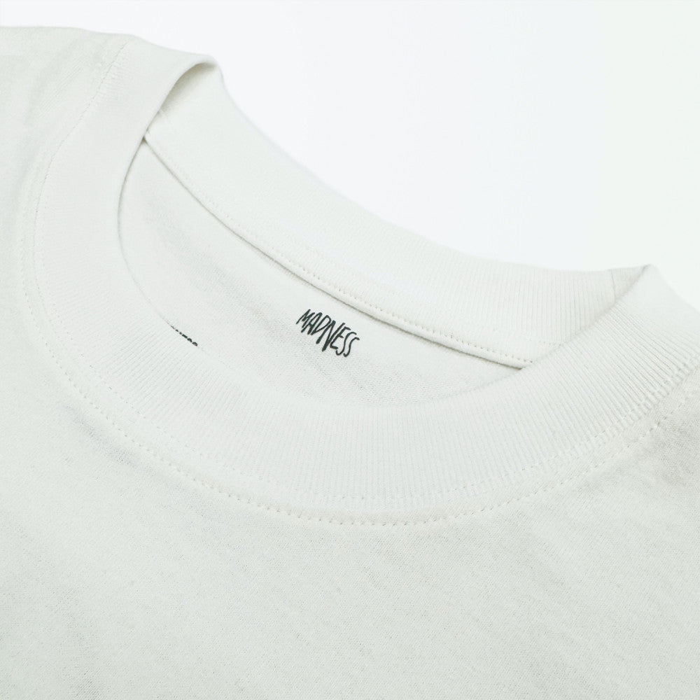 MADNESS MADRIDER PRINT TEE-WHITE