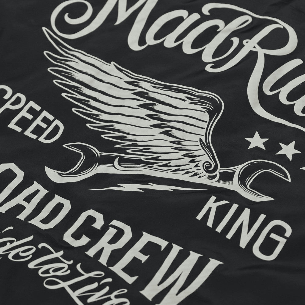 MADNESS MADRIDER THE ROAD CREW COACH JACKET-BLACK