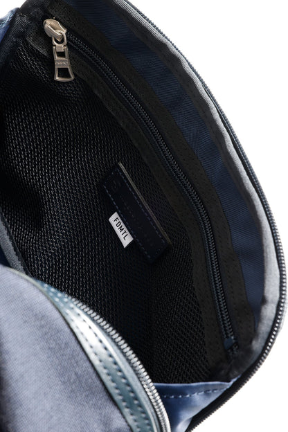 FUNDAMENTAL MASTER-PIECE COMPACT SHOULDER BAG-BORDO