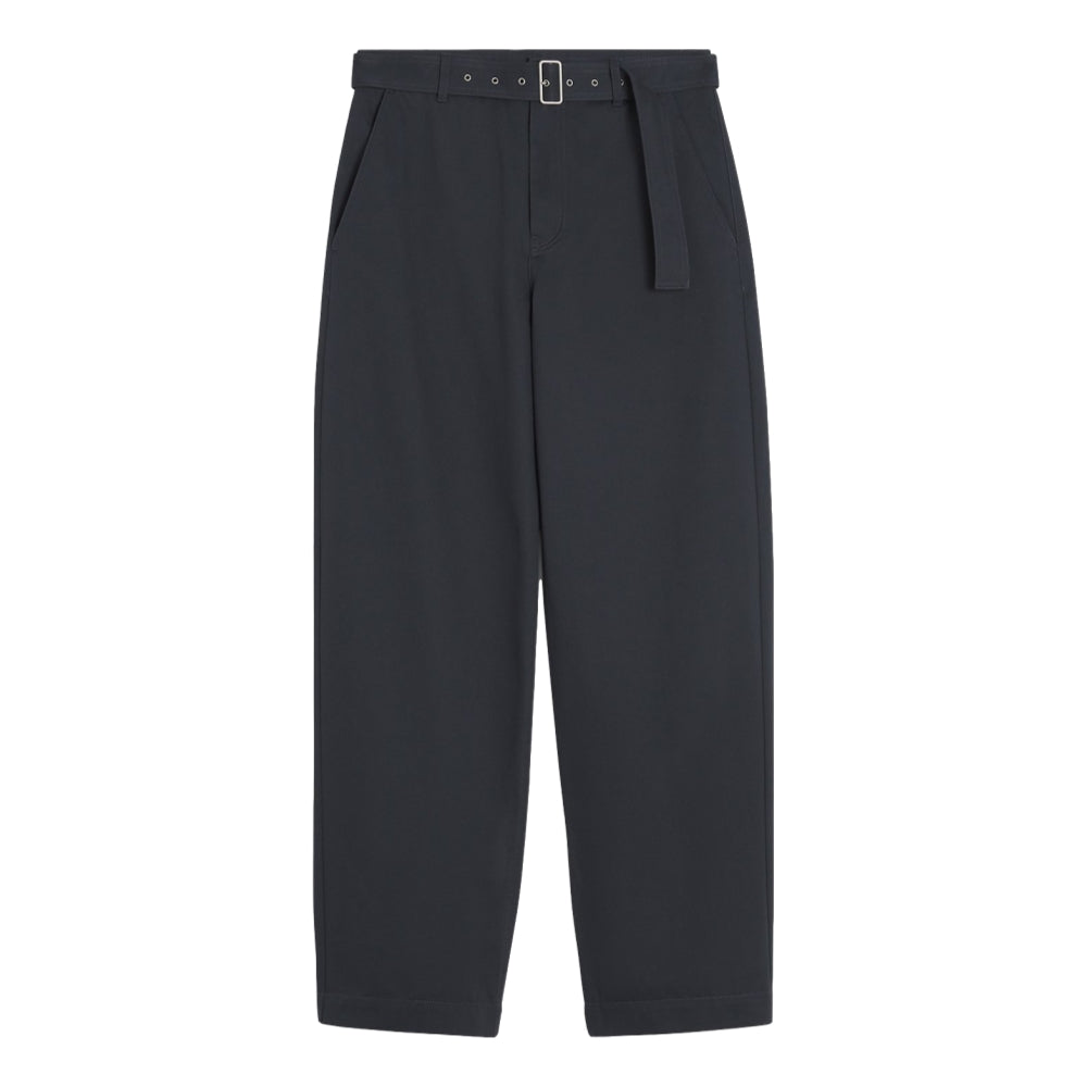 MAISON KITSUNE M BELTED PANTS-GREY