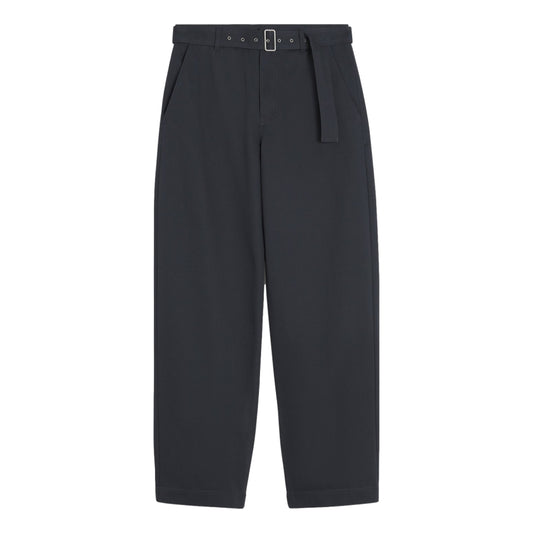MAISON KITSUNE M BELTED PANTS-GREY