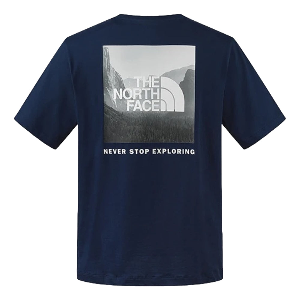 THE NORTH FACE M BIG LOGO PHOTO PRINT SS TEE - AP-NAVY