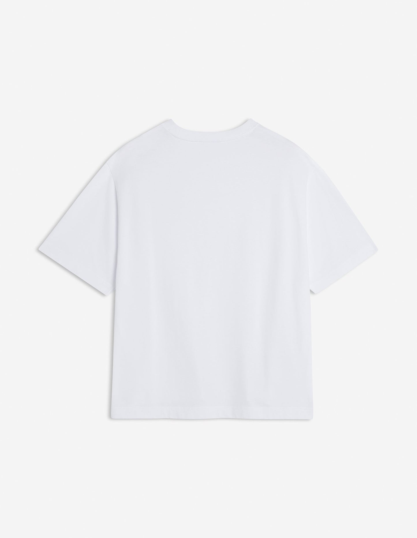 MAISON KITSUNE M BOLD FOX HEAD PATCH OVERSIZE TEE-SHIRT
-WHITE