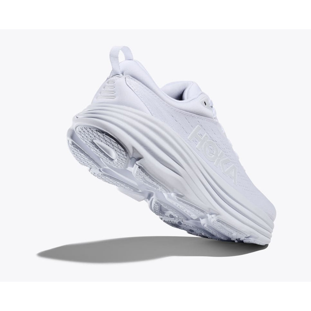 HOKA ONE ONE W BONDI 8-WHITE/WHITE