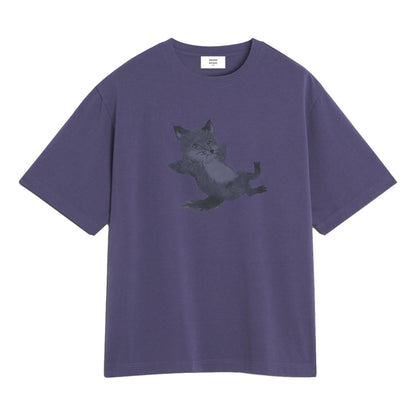 MAISON KITSUNE M CHILLAX PRINT OVERSIZE TEE-SHIRT-FIG