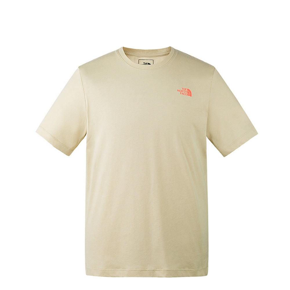 THE NORTH FACE M CLIMB MOUNTAIN SS TEE - AP-BEIGE