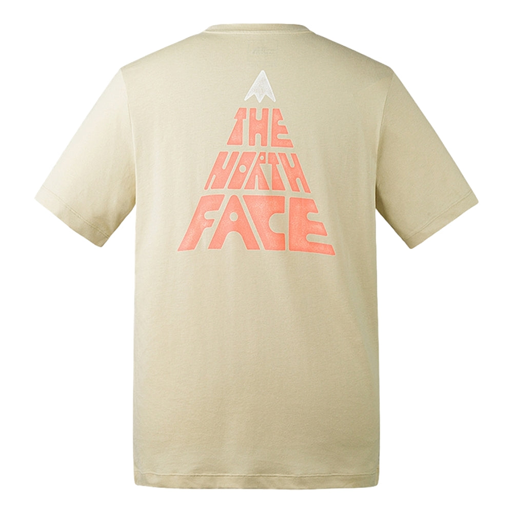 THE NORTH FACE M CLIMB MOUNTAIN SS TEE - AP-BEIGE