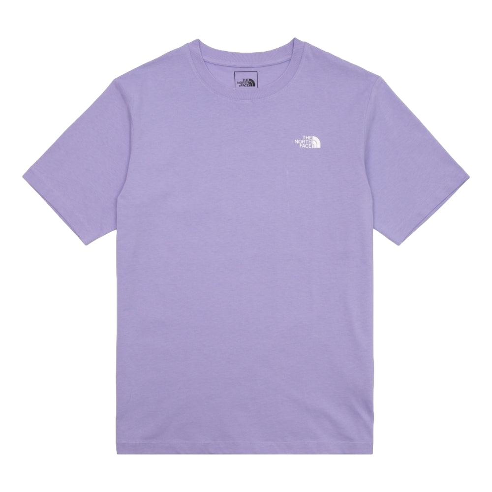 THE NORTH FACE M ELBIO GRAPHIC SS TEE - AP-PURPLE