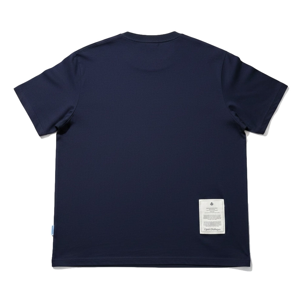 OPEN DIALOGUE CLASSIC T-SHIRT-NAVY