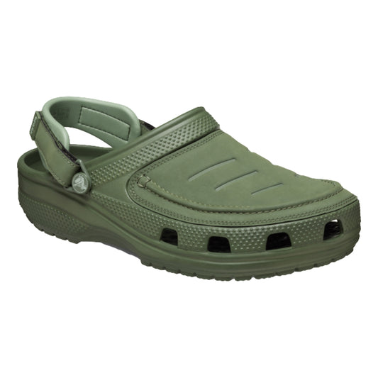 CROCS MEN'S YUKON VISTA II LR CLOG-ARMY GREEN