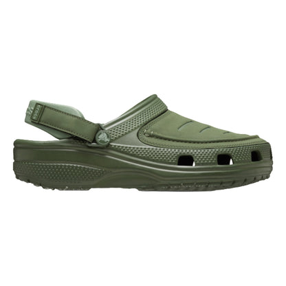 CROCS MEN'S YUKON VISTA II LR CLOG-ARMY GREEN