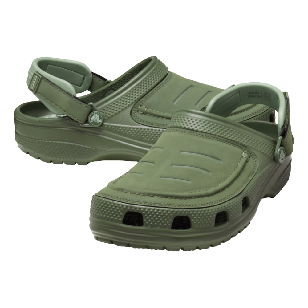 CROCS MEN'S YUKON VISTA II LR CLOG-ARMY GREEN