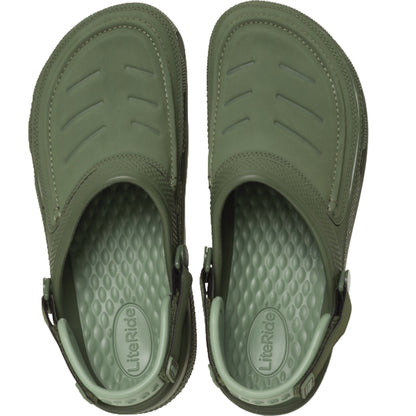 CROCS MEN'S YUKON VISTA II LR CLOG-ARMY GREEN