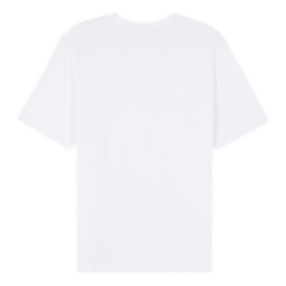 MAISON KITSUNE M FOX HEAD PATCH REGULAR TEE SHIRT-WHITE
