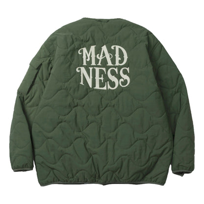 MADNESS MIL-TYPE FIELD LINER JACKET-ARMY GREEN