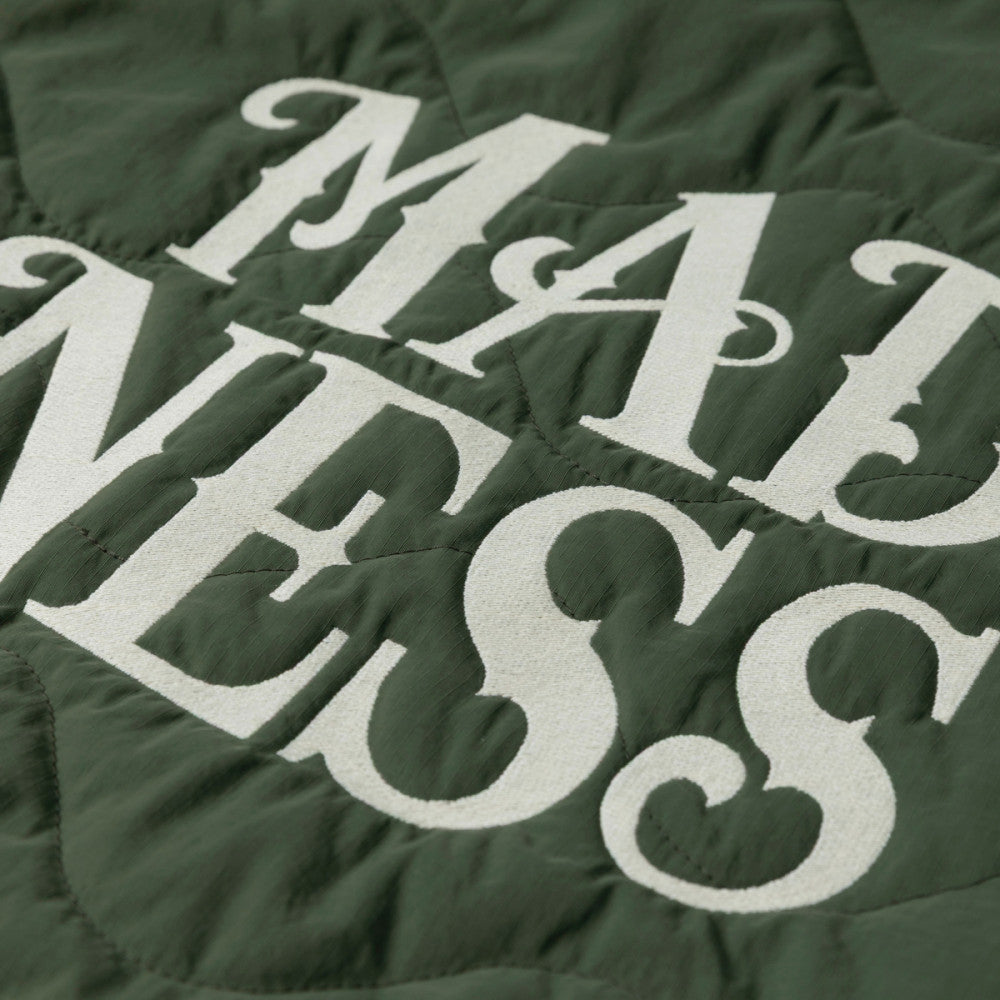 MADNESS MIL-TYPE FIELD LINER JACKET-ARMY GREEN