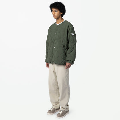 MADNESS MIL-TYPE FIELD LINER JACKET-ARMY GREEN
