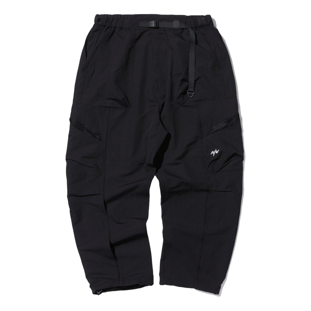 NINE POINT NINE MIST SIDE POCKET BREATHE PANTS-BLACK