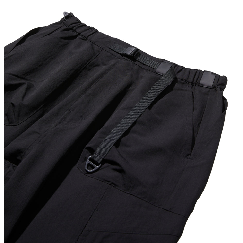 NINE POINT NINE MIST SIDE POCKET BREATHE PANTS-BLACK