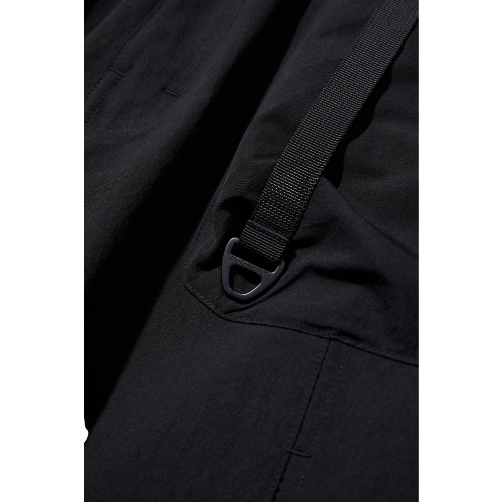 NINE POINT NINE MIST SIDE POCKET BREATHE PANTS-BLACK