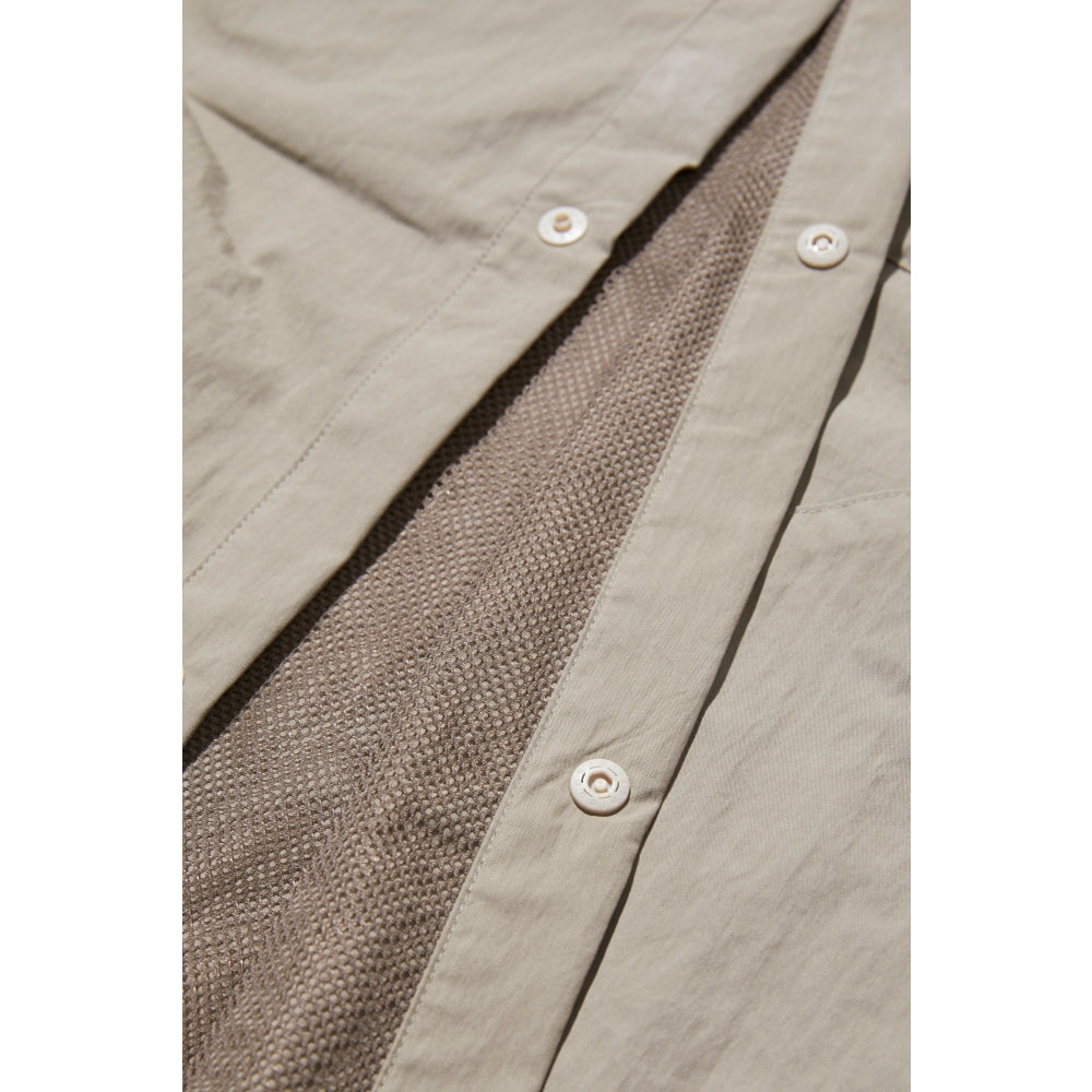 NINE POINT NINE MIST T2 LAYER JACKET-BEIGE