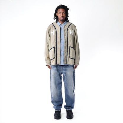MADNESS MN-TEAM 30s MILLERS BASEBALL JACKET (MADE IN JAPAN)-GREY