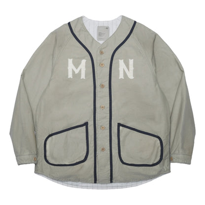 MADNESS MN-TEAM 30s MILLERS BASEBALL JACKET (MADE IN JAPAN)-GREY