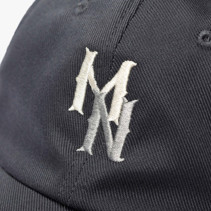 MADNESS MN-TEAM LOGO 6P CAP (FABRIC BY JAPAN)-NAVY