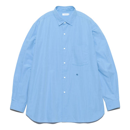 Nanamica M REGULAR COLLAR WIND SHIRT-SAX