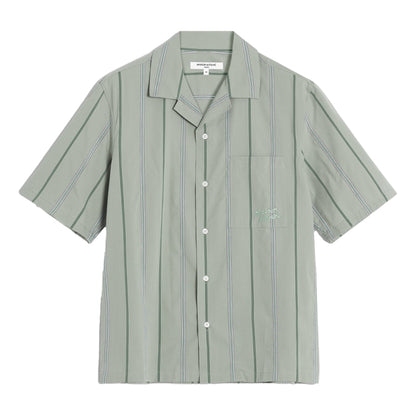 MAISON KITSUNE M RESORT SHIRT-VERT-DE-GRIS