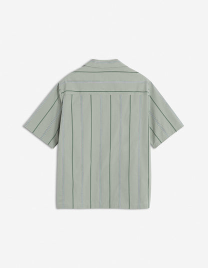 MAISON KITSUNE M RESORT SHIRT-VERT-DE-GRIS
