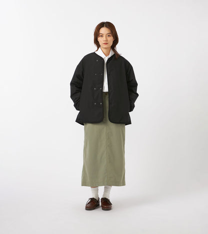 Nanamica M REVERSIBLE DOWN CARDIGAN-BLACK