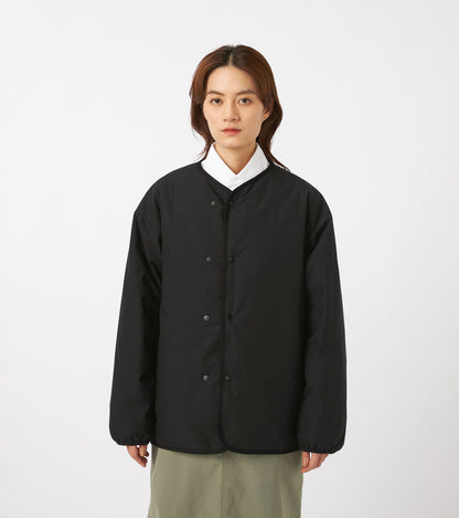 Nanamica M REVERSIBLE DOWN CARDIGAN-BLACK