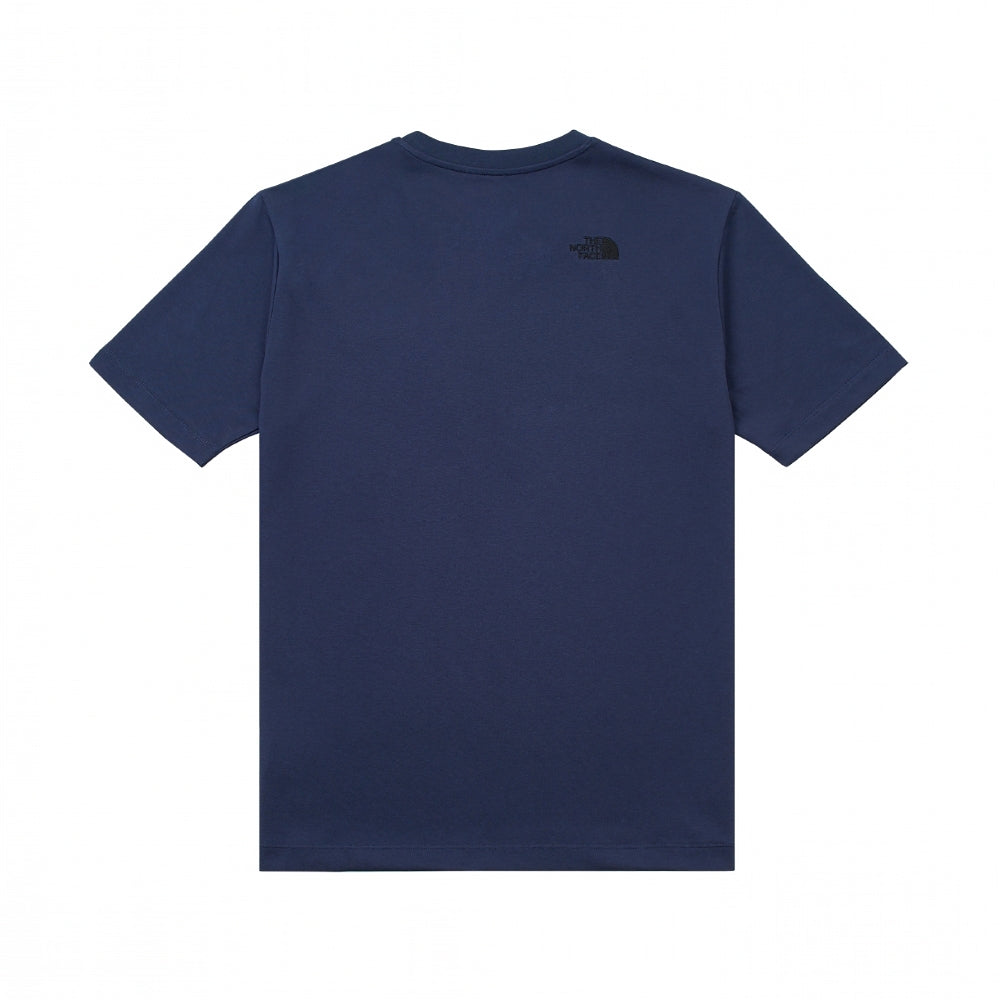 THE NORTH FACE M S/S HYBRID POCKET TEE - AP-NAVY