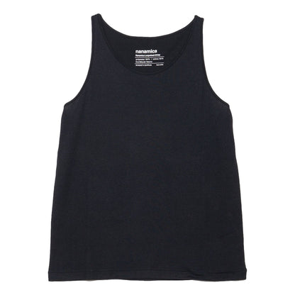 Nanamica NANAMICA LOOPWHEEL COOLMAX JERSEY CAMISOLE-BLACK