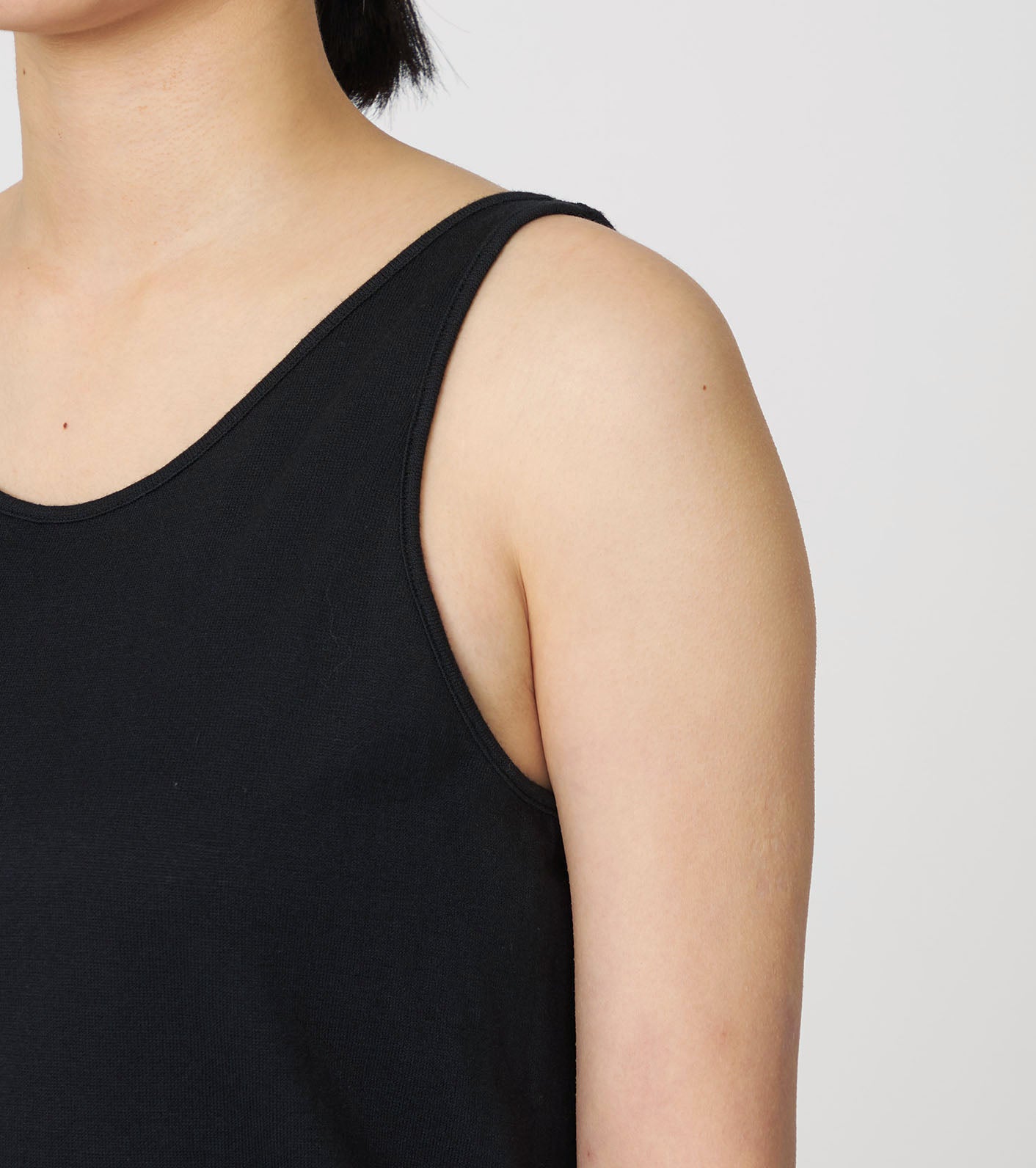 Nanamica NANAMICA LOOPWHEEL COOLMAX JERSEY CAMISOLE-WHITE