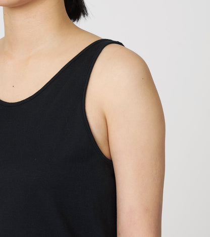 Nanamica NANAMICA LOOPWHEEL COOLMAX JERSEY CAMISOLE-WHITE