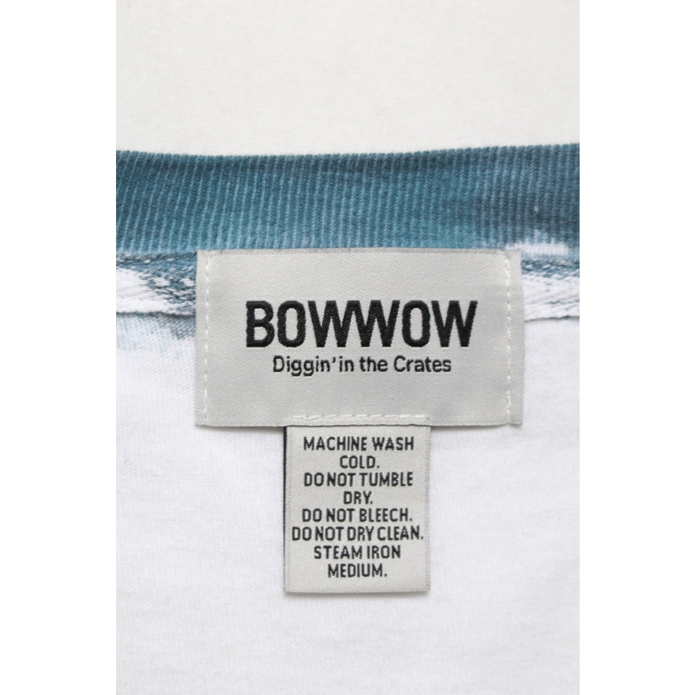 BOWWOW NAVAL AIR STATION TRIM TEE-WHITE
