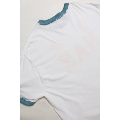 BOWWOW NAVAL AIR STATION TRIM TEE-WHITE