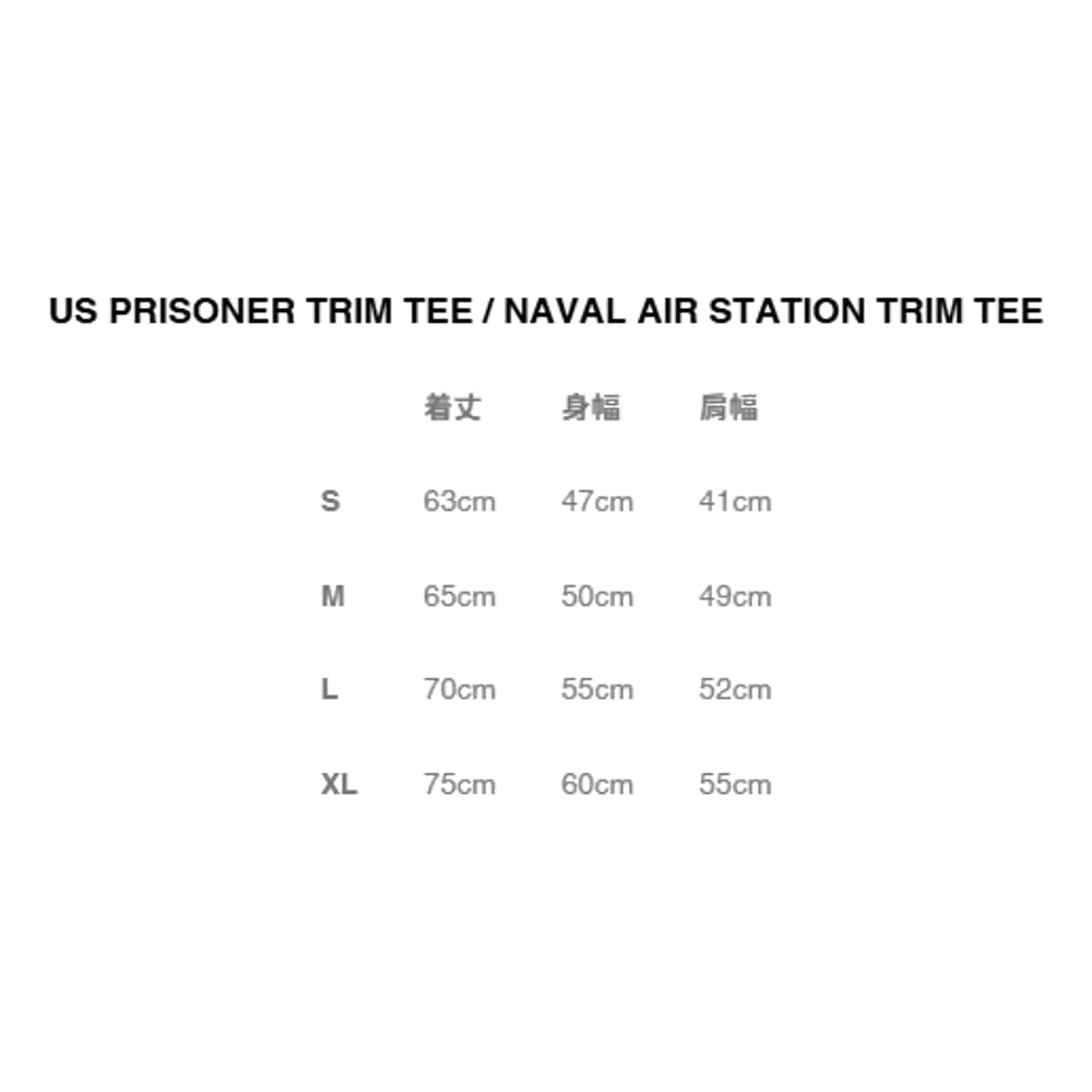 BOWWOW NAVAL AIR STATION TRIM TEE-WHITE