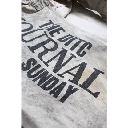 BOWWOW NEWSPAPER BAG-WHITE