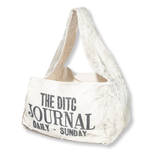 BOWWOW NEWSPAPER BAG-WHITE