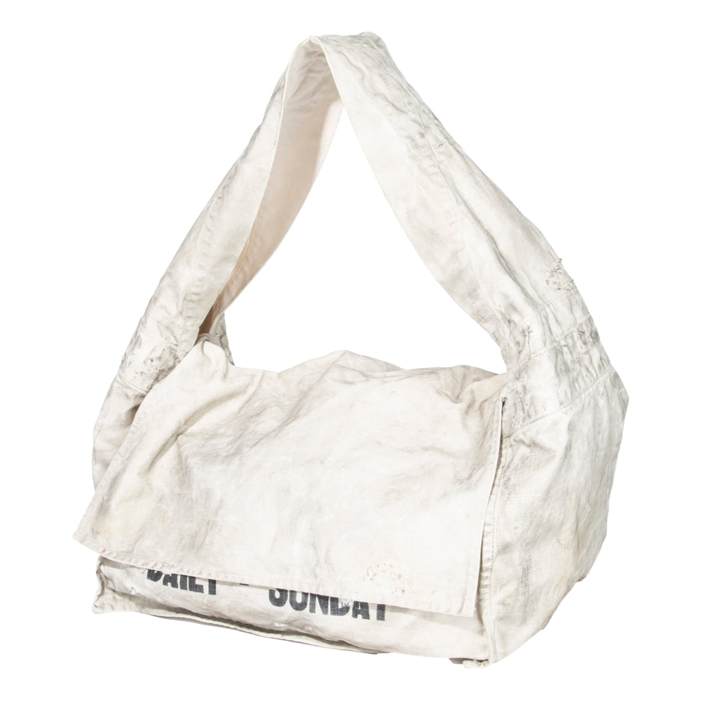 BOWWOW NEWSPAPER BAG-WHITE